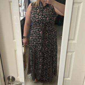 NY&CO maxi dress Sz XL